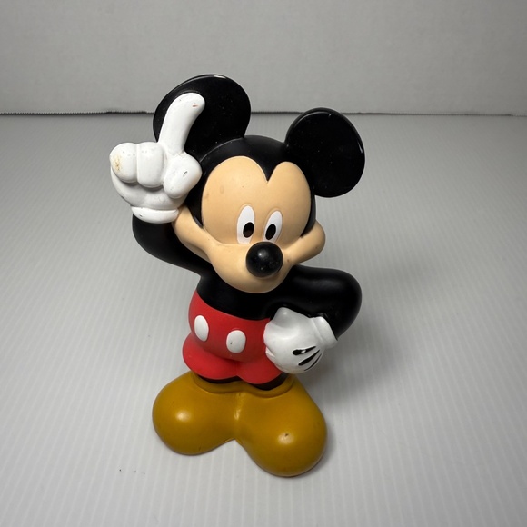 3 Walt Disney Bath Toys Figures Mickey, Pete Donald Plastic PVC Figures - Picture 4 of 11